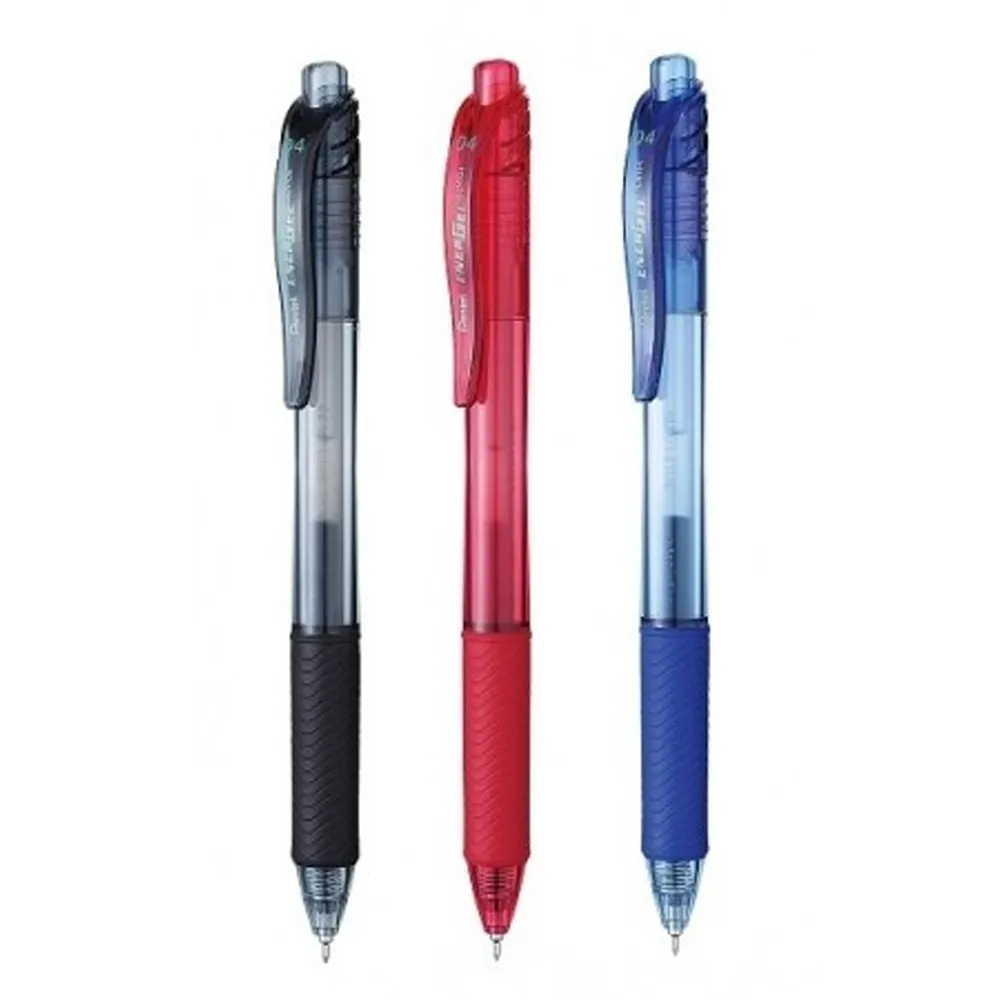 【Pentel 飛龍】0.4 ENERGEL X 極速鋼珠筆(盒裝12入)