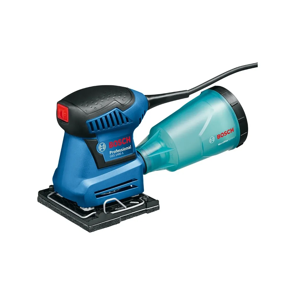 【BOSCH 博世】吸塵方形砂紙機 GSS1400A(GSS 1400 A)