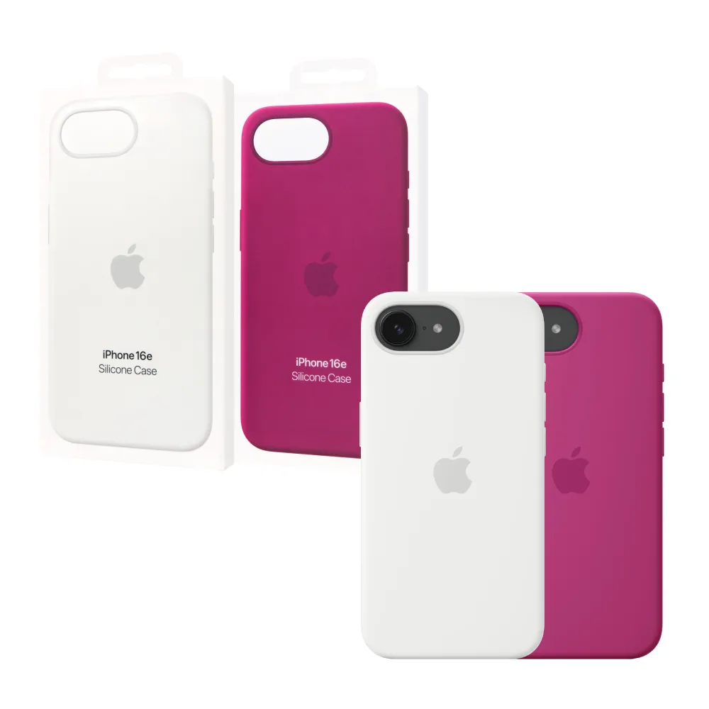 【Apple】原廠公司貨 iPhone 16e 矽膠保護殼(盒裝)