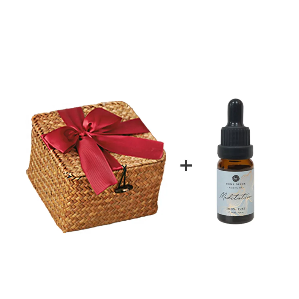 【好物良品】乾燥花精油擴香香氛禮盒(室內香薰擴香組合 辦公桌裝飾品 開運擺件 節日送禮 )