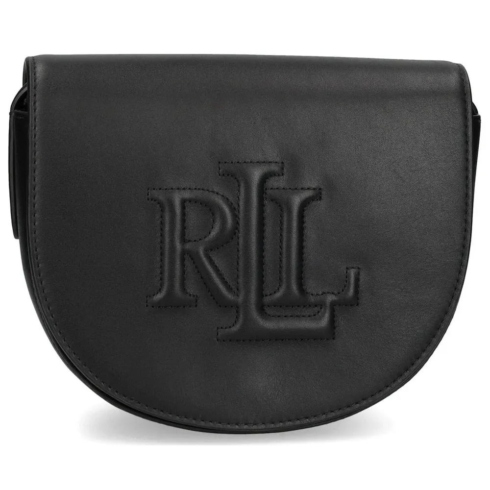 【RALPH LAUREN】雙11 WITLEY 中號 CB 斜跨包 中號 黑色女包包