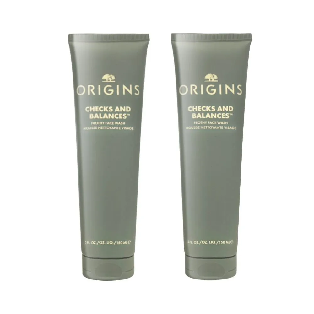 【ORIGINS 品木宣言】一舉兩得潔面慕絲 150ml 雙入組(國際航空版)
