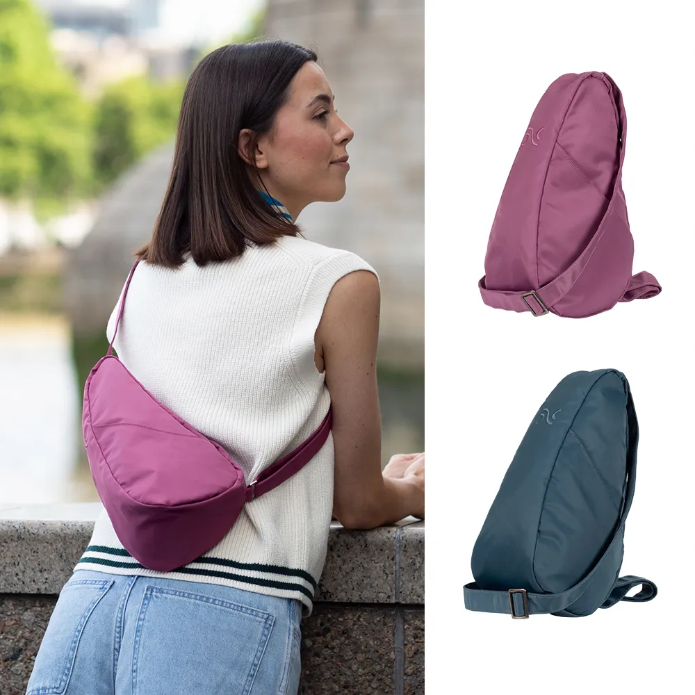 【HEALTHY BACK BAG】官方直營-再生材質 RECYCLED NYLON SLING 斜背包-2款可選(期間限定)