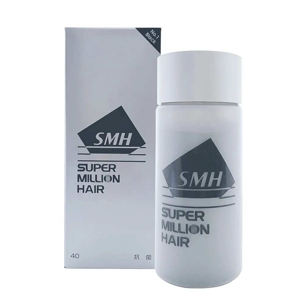 【Super Million Hair總代理】SMH絲密赫 髮纖維40g_黑/深棕/淺棕(日本進口/修飾稀疏髮絲)