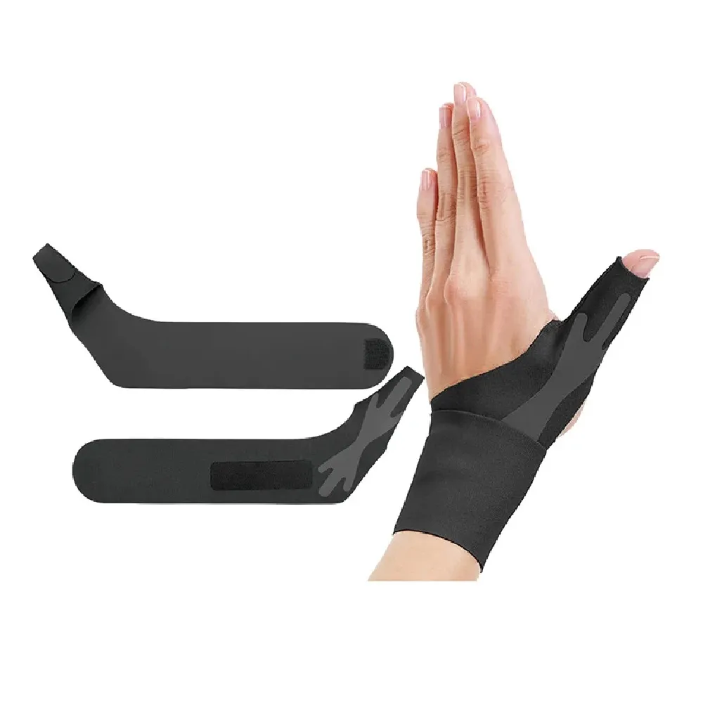 【海夫健康生活館】百力肢體裝具 未滅菌 ALPHAX 日本 NEW醫護拇指護腕固定帶 1入(黑色)