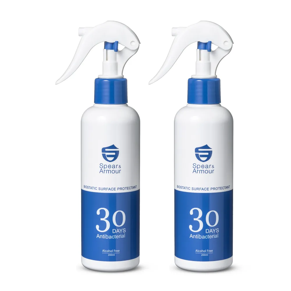 【思必兒】30天表面長效防護噴劑2入組(200ml/入)(美國專利技術★長效防護抗菌★無酒精成分)