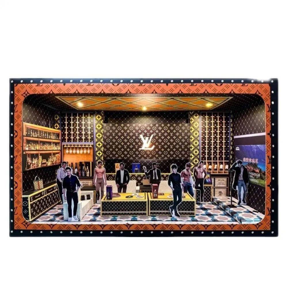 【上芳香業】紙紮用品 型男 KTV 卡拉OK 私人招待所 酒店(附電池 地契 滿七 庫錢 往生者)