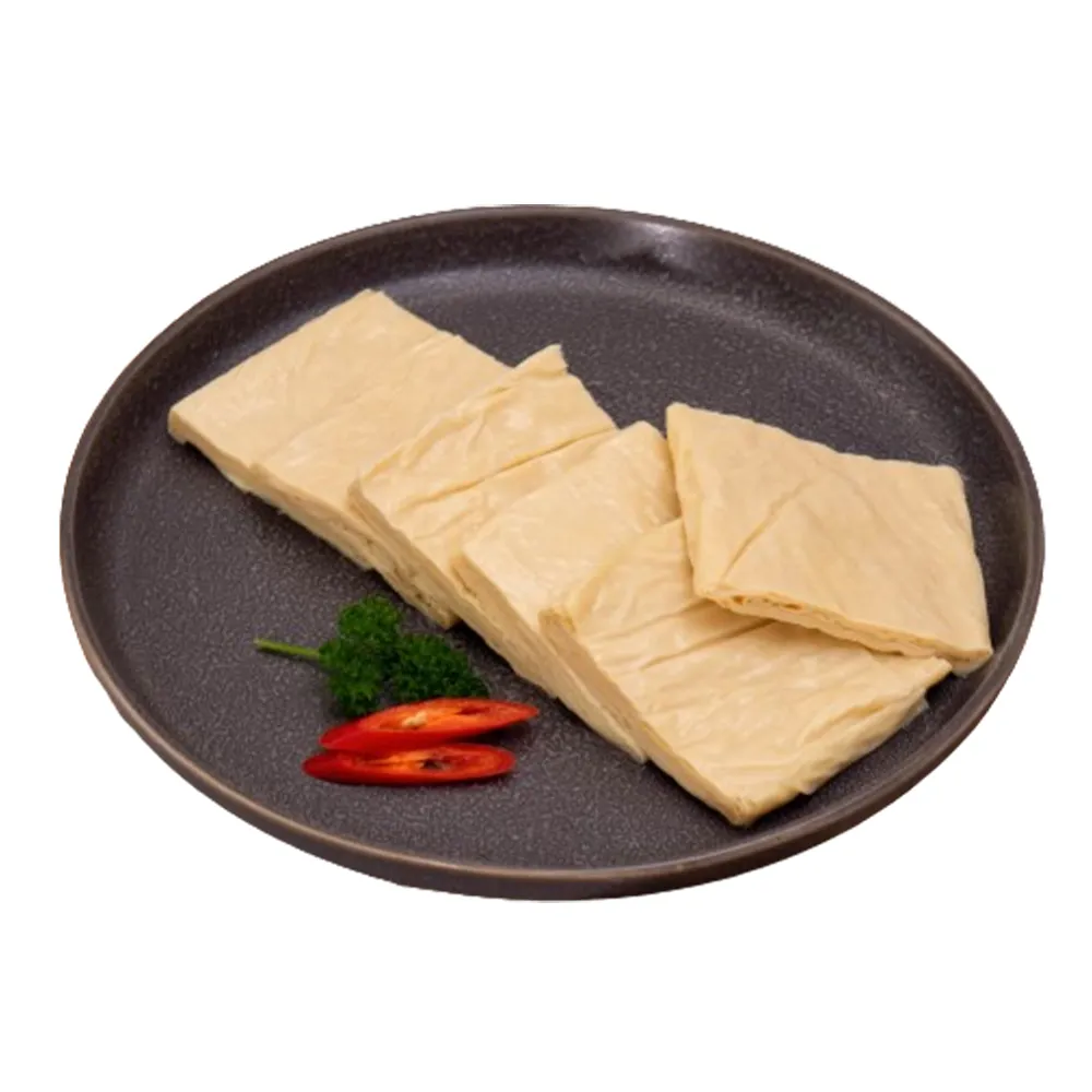 【巧食家】非基改黃金千層豆包X8包(300g/10片/包)