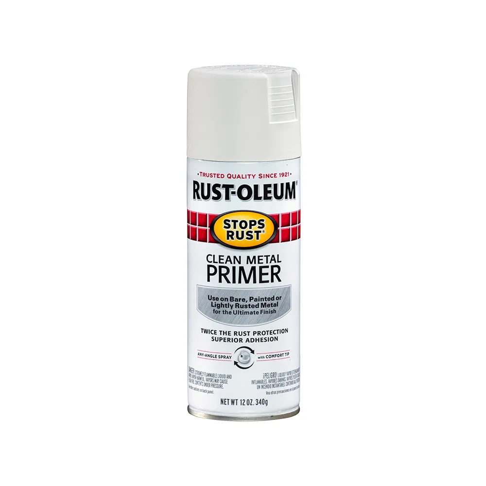 【RUST-OLEUM 樂立恩塗料】金屬底漆  白色(防鏽保護／340g 7780830)
