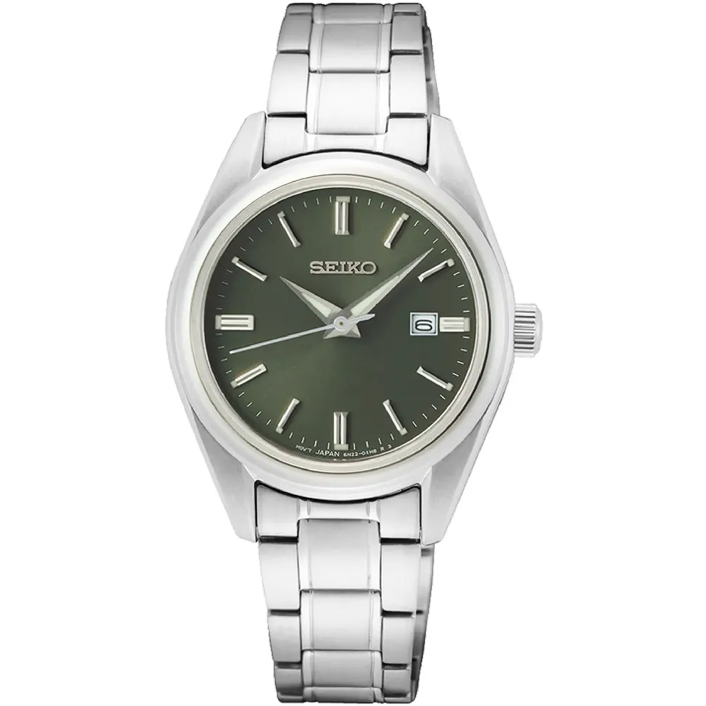 【SEIKO 精工】CS 城市簡約女錶-29.8mm 錶 生日禮 送禮(SUR533P1/6N22-00K0G)