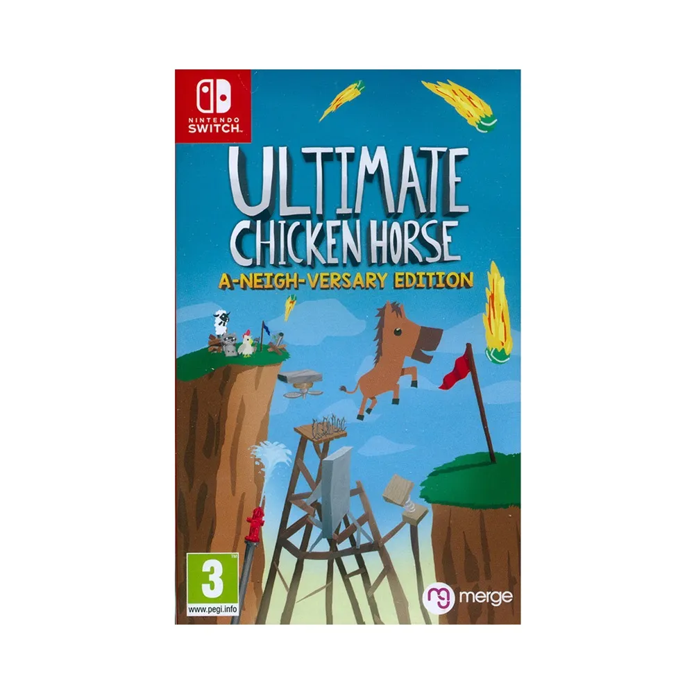 【Nintendo 任天堂】NS Switch 超級雞馬 鄰居版 Ultimate Chicken Horse(中英日文歐版)