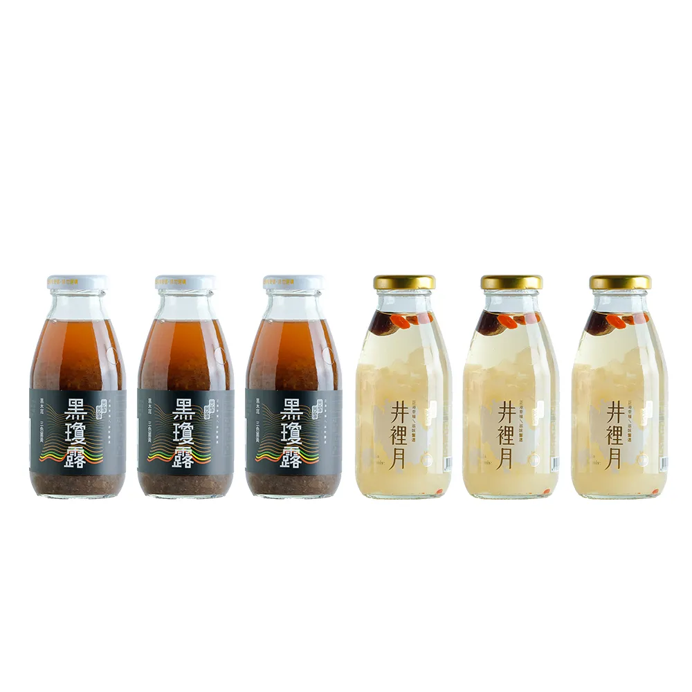 【谷溜谷溜】銀寶雙全295mlx24瓶(白木耳、黑木耳綜合組)