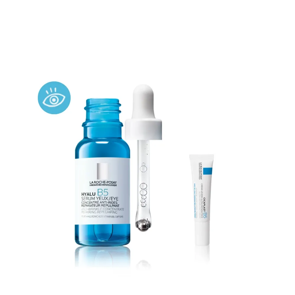 【理膚寶水】全新亮眼神器★B5彈潤修復多效撫紋眼部精華 15ml_C(眼周抗老/B5冰珠)