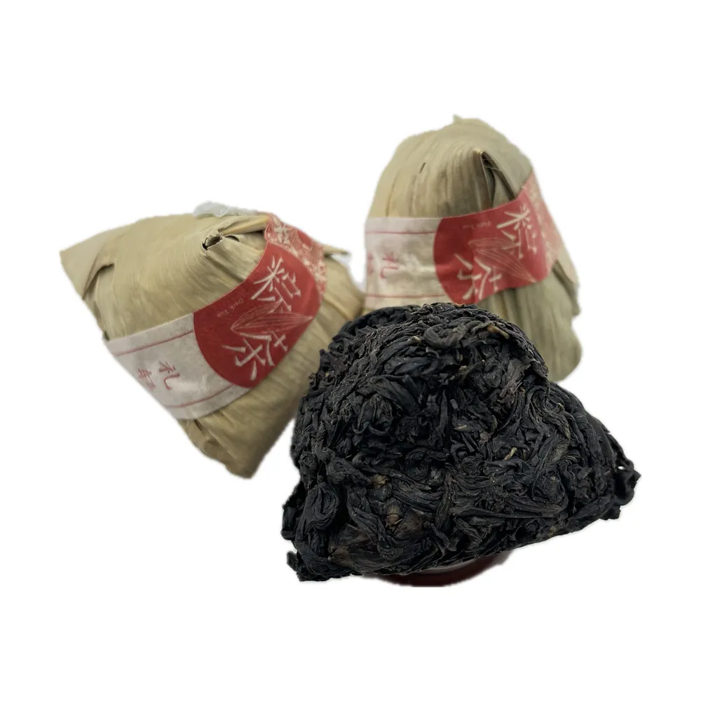 【藏古祥館】10年天尖粽子茶A0026(黑茶 粽子茶)