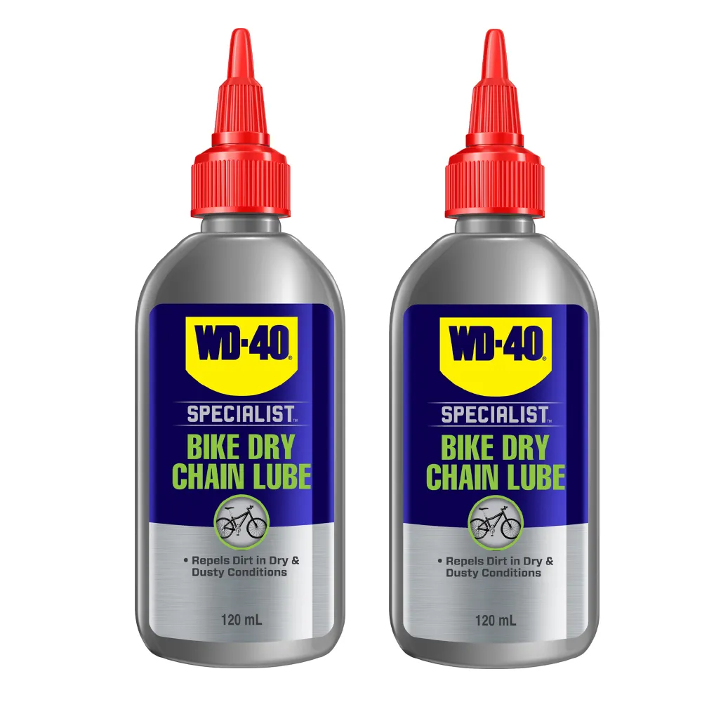 【WD-40】BIKE 乾式鍊條潤滑油 120ml(2入組)