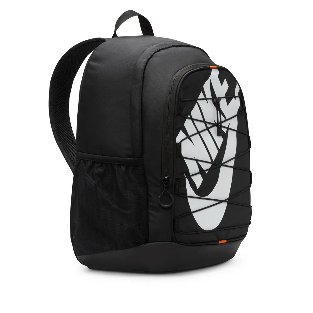 【NIKE 耐吉】後背包 運動包 書包 旅行包 大容量 雙層 HAYWARD BKPK 黑白 HJ8200-010(2589)