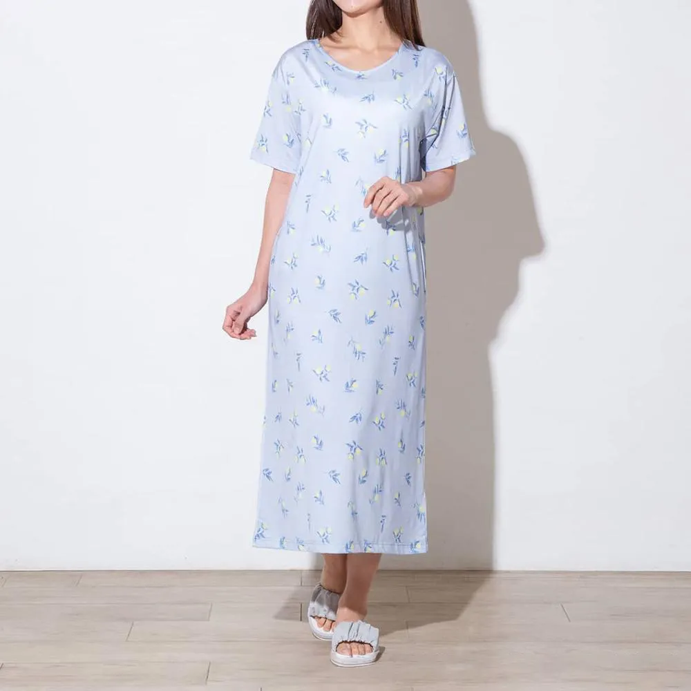 【NITORI 宜得利家居】接觸涼感 連身居家洋裝 N COOL NEL BL M