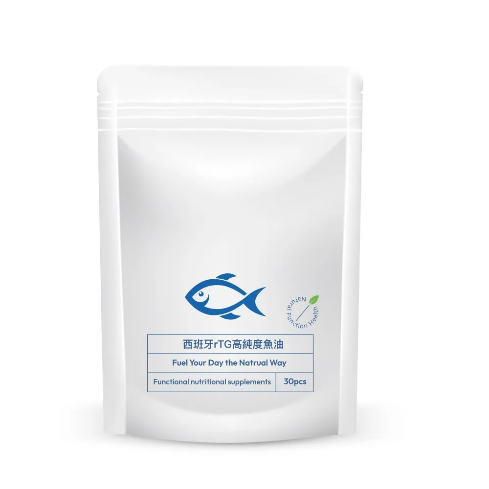【三十晴】西班牙rTG高純度魚油膠囊x1袋｜85%Omega3 EPA× DHA