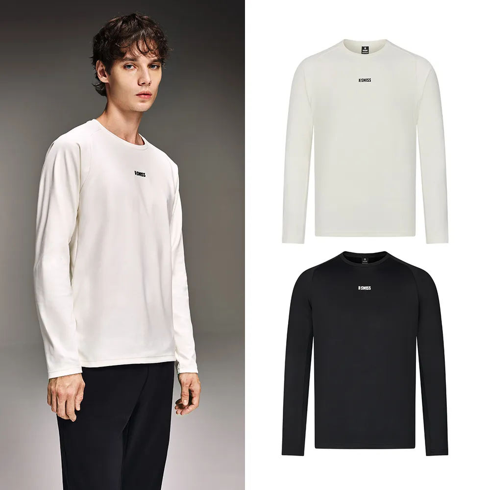 【K-SWISS】長袖T恤-專業運動系列 Long Sleeve T-Shirt -兩色任遠