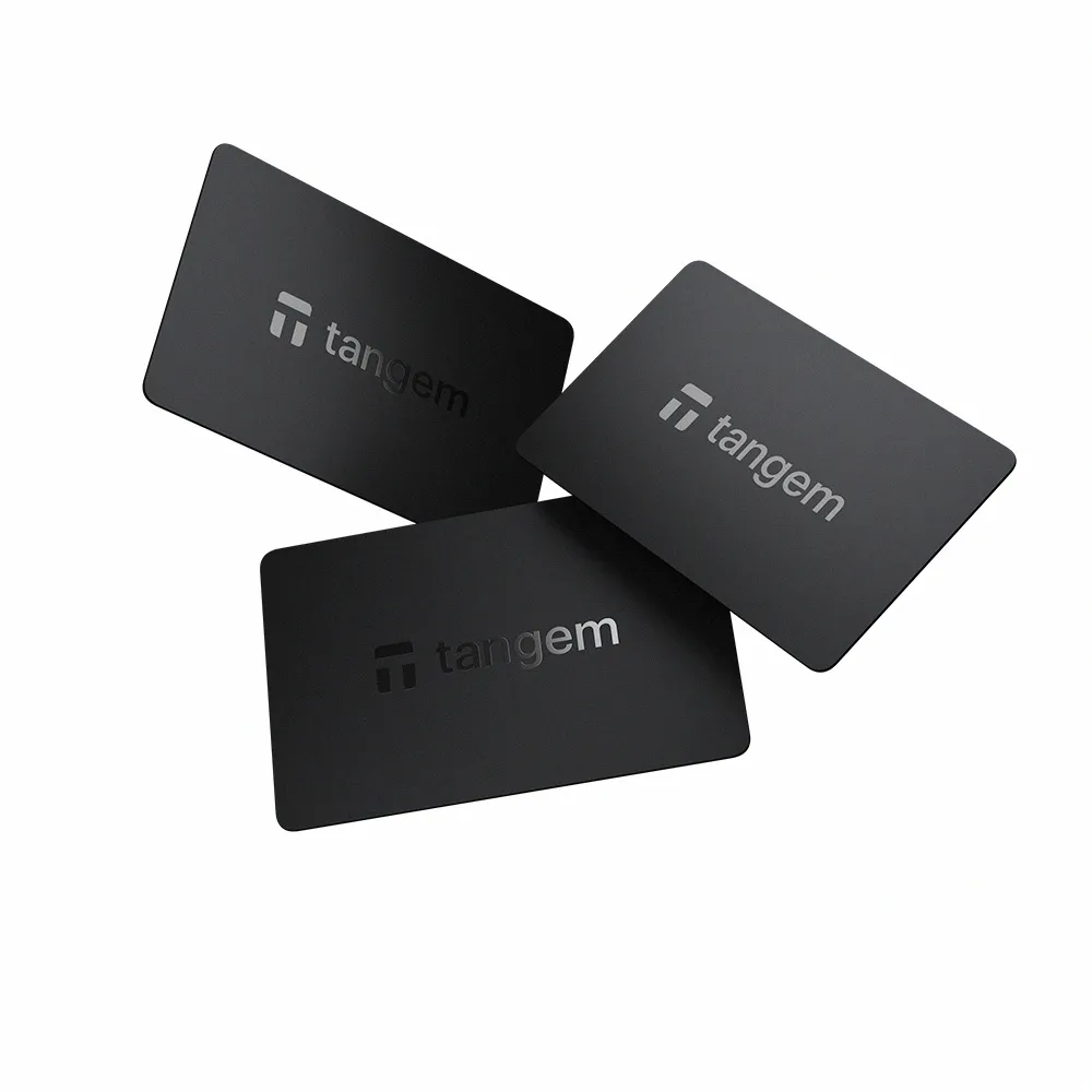 【TANGEM】雙11 Wallet 2.0 三卡組 加密貨幣硬體錢包(冷錢包)