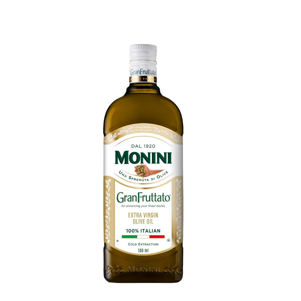 【Monini】莫尼尼濃郁果香特級初榨橄欖油500ml (可生飲/出廠酸價0.23%/2026冬奧官方橄欖油)