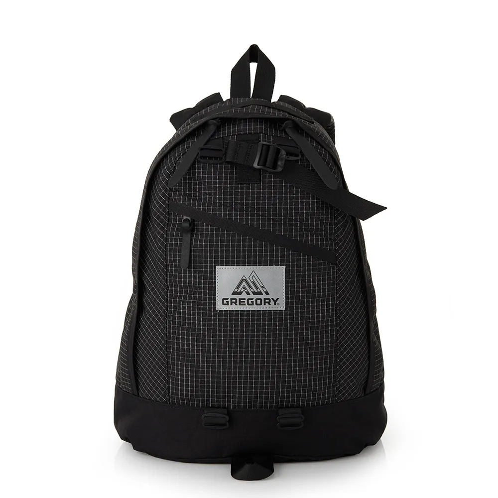 【Gregory】16L FINE DAY V2 日系 後背包 筆電包 夜光黑(筆電夾層 抗撕裂 多收納空間)