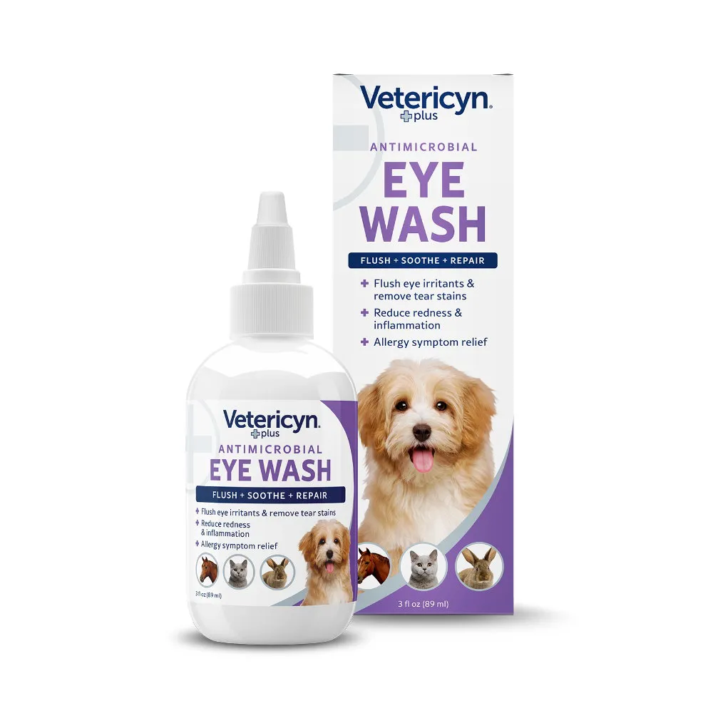 Vetericyn 維特萊森 全動物眼睛 三效潔護滴劑 （液態）3floz/89ml