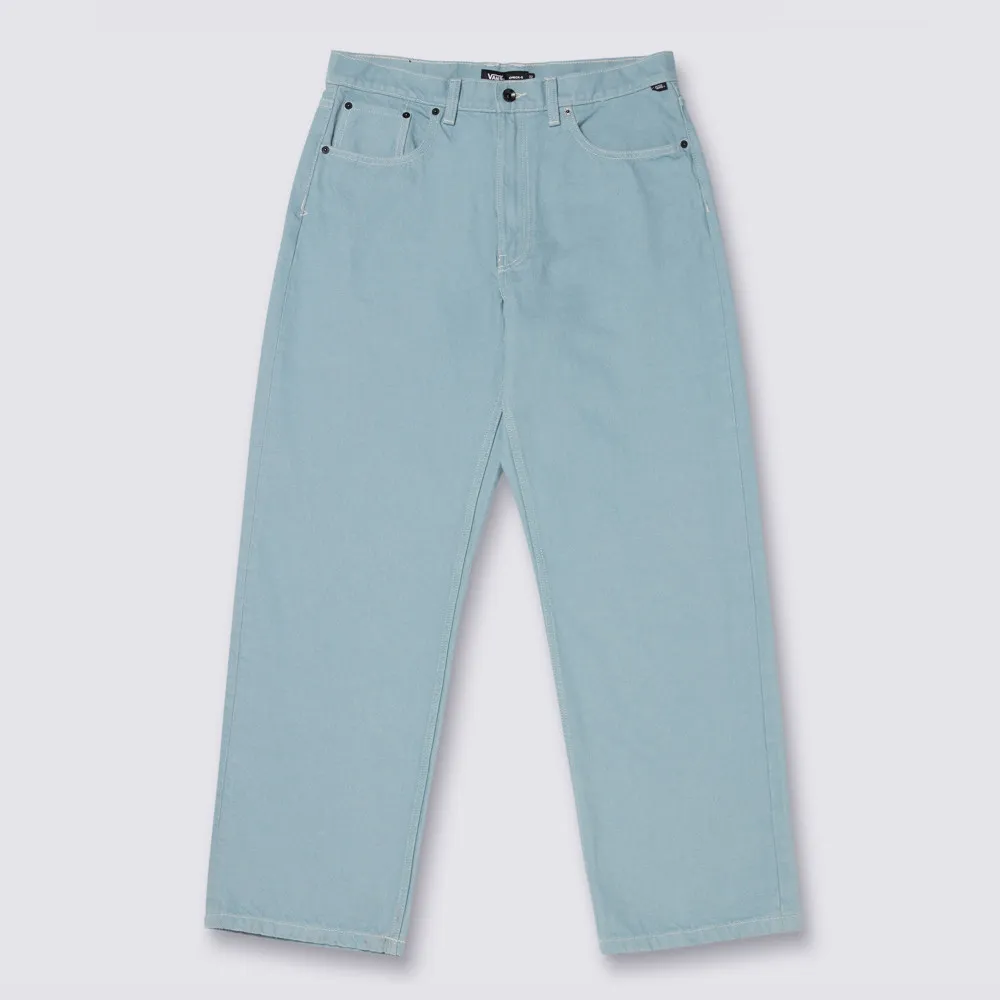 【VANS】官方旗艦 Check-5 Loose Denim 藍色牛仔長褲