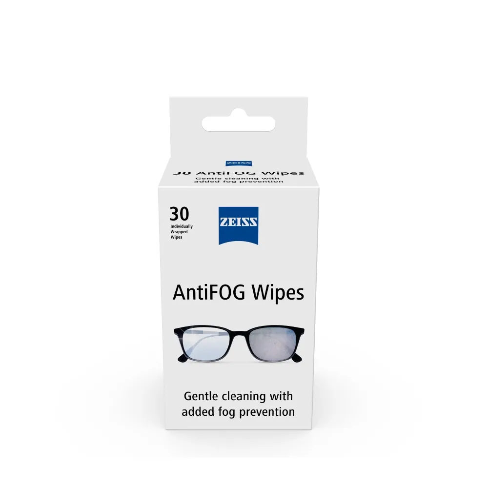 【ZEISS 蔡司】防霧拭鏡紙30入(適用眼鏡、3C螢幕、鏡頭)