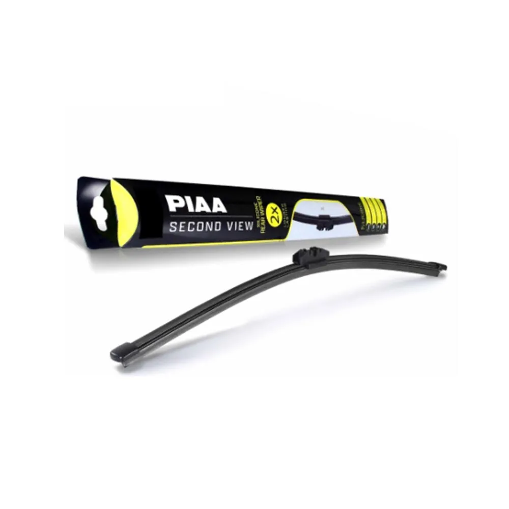 【PIAA】日本PIAA SECOND VIEW REAR WIPER 矽膠撥水 通用軟骨後雨刷 16吋 送安裝(車麗屋)