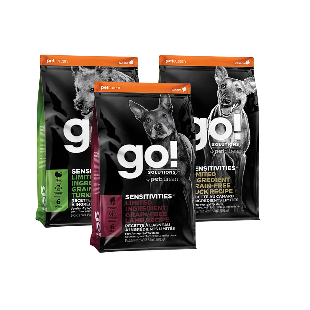 【Go!】低致敏系列 6磅 狗狗無穀天然糧(狗糧 狗飼料 小型犬 中型犬 WDJ 腸胃敏感)