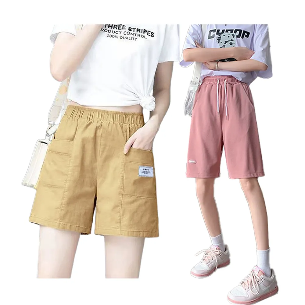 【K.W.】MOMO限定春季新品寬鬆涼感輕薄舒適褲(棉麻 中長裙 小香風 涼感褲 牛仔褲 輕薄 涼感裙)