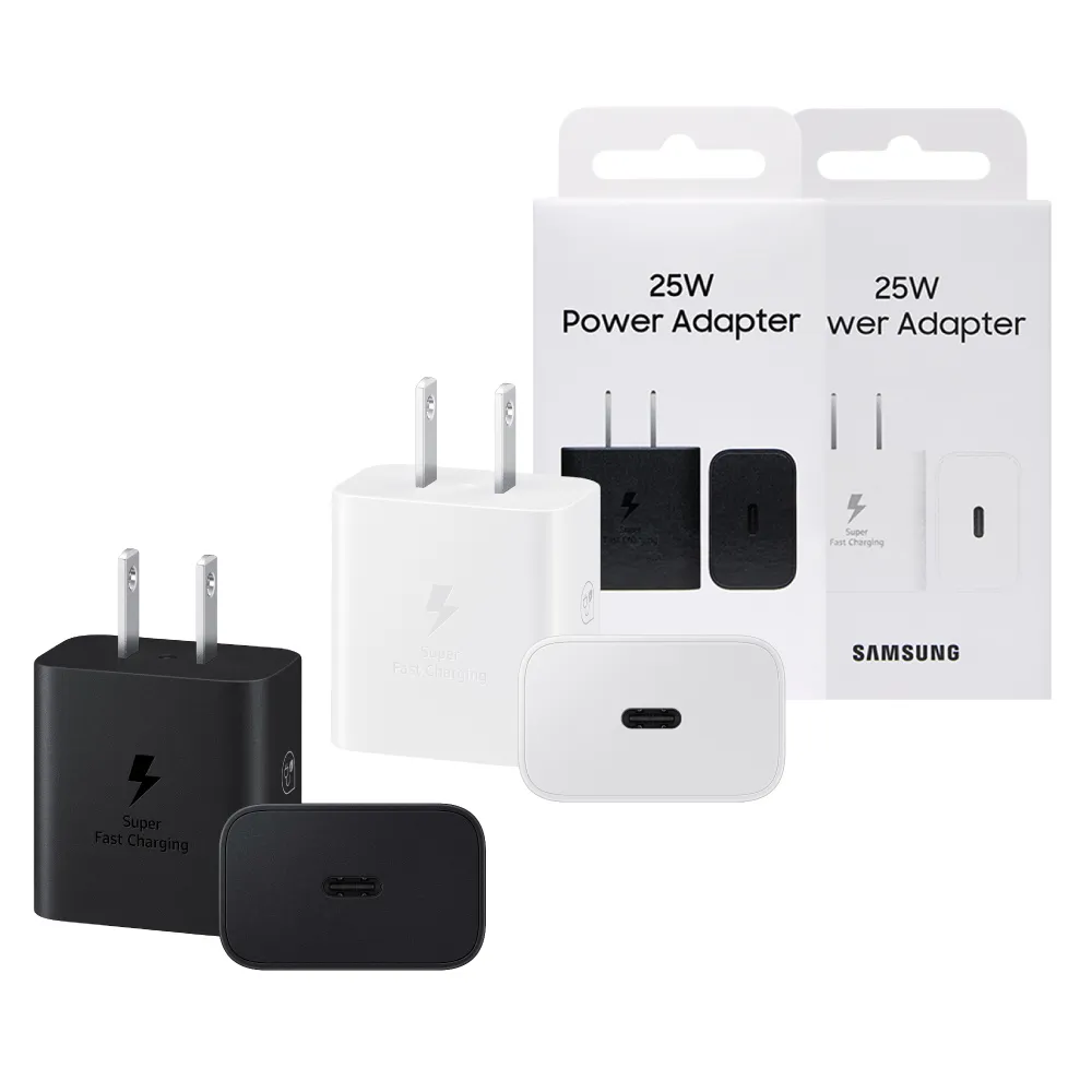 【Samsung 三星】正原廠新款盒裝 25W Type C 超快速充電器EP-T2510(for Fold7 Flip7)