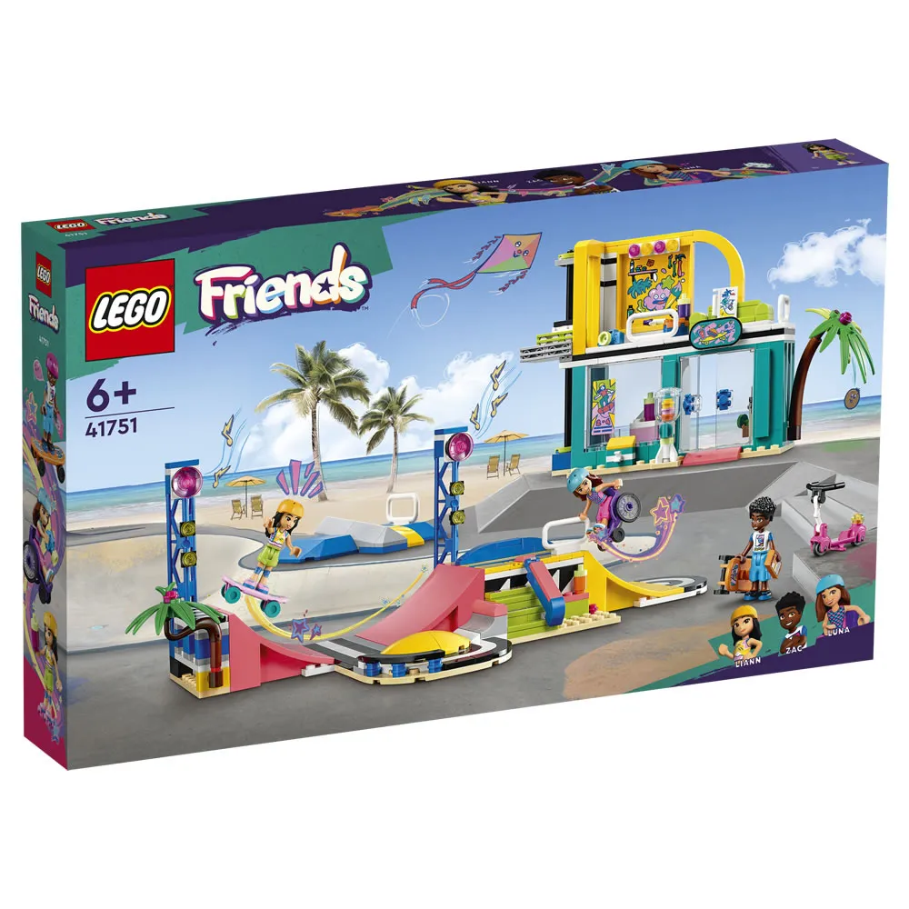 【LEGO 樂高】41751 姊妹淘系列 - 滑板公園