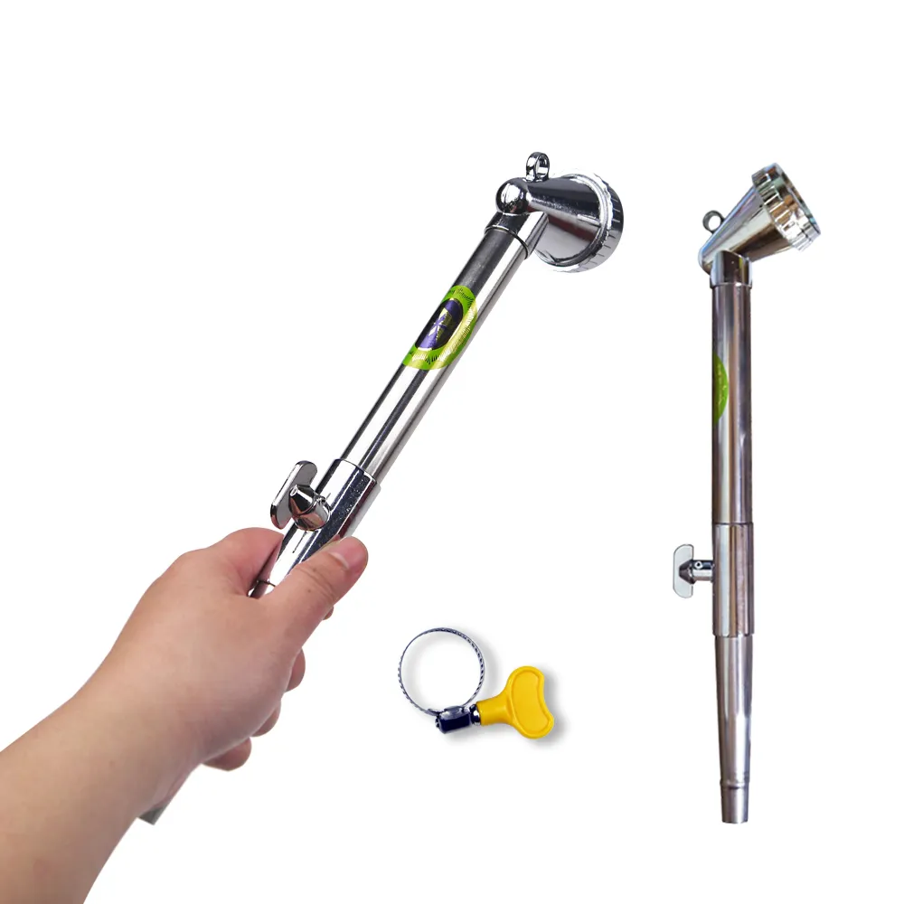 【蔬菜工坊】松格牌不鏽鋼灑水器+開關.附束環(型號123KK噴水器、灑水器、噴水槍、澆水器)