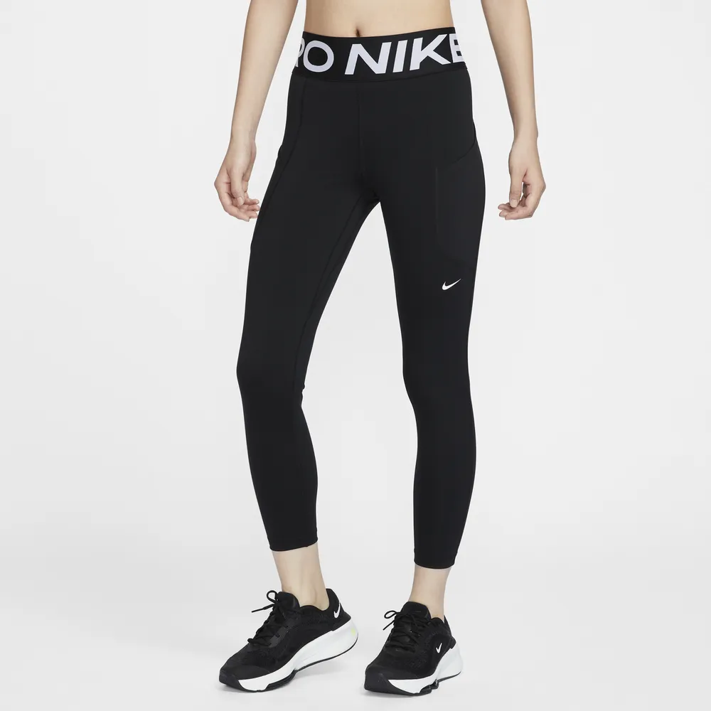 【NIKE 耐吉】休閒緊身褲 高腰 Dri-FIT 女 AS W NP SCULPT DFHR7/8PKTTIGHT 黑色(FV7389010)