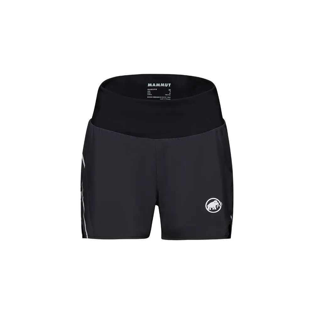 【Mammut 長毛象官方直營】Aenergy TR Shorts Women 輕盈透氣速乾越野短褲 黑色 女款 #1023-00871