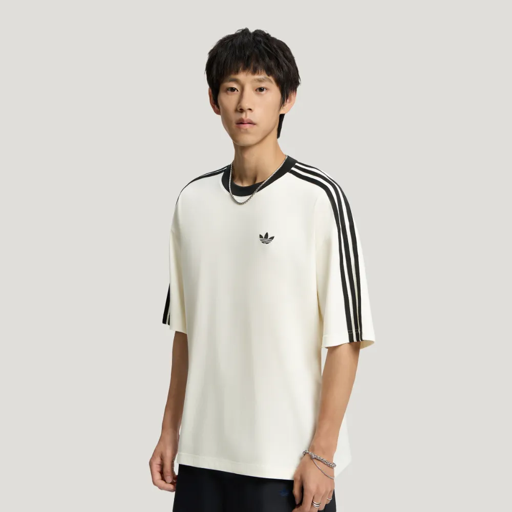 【adidas 愛迪達】短袖上衣 男 三葉草 亞規 OVSZ TEE U WHITE 白 KT7777