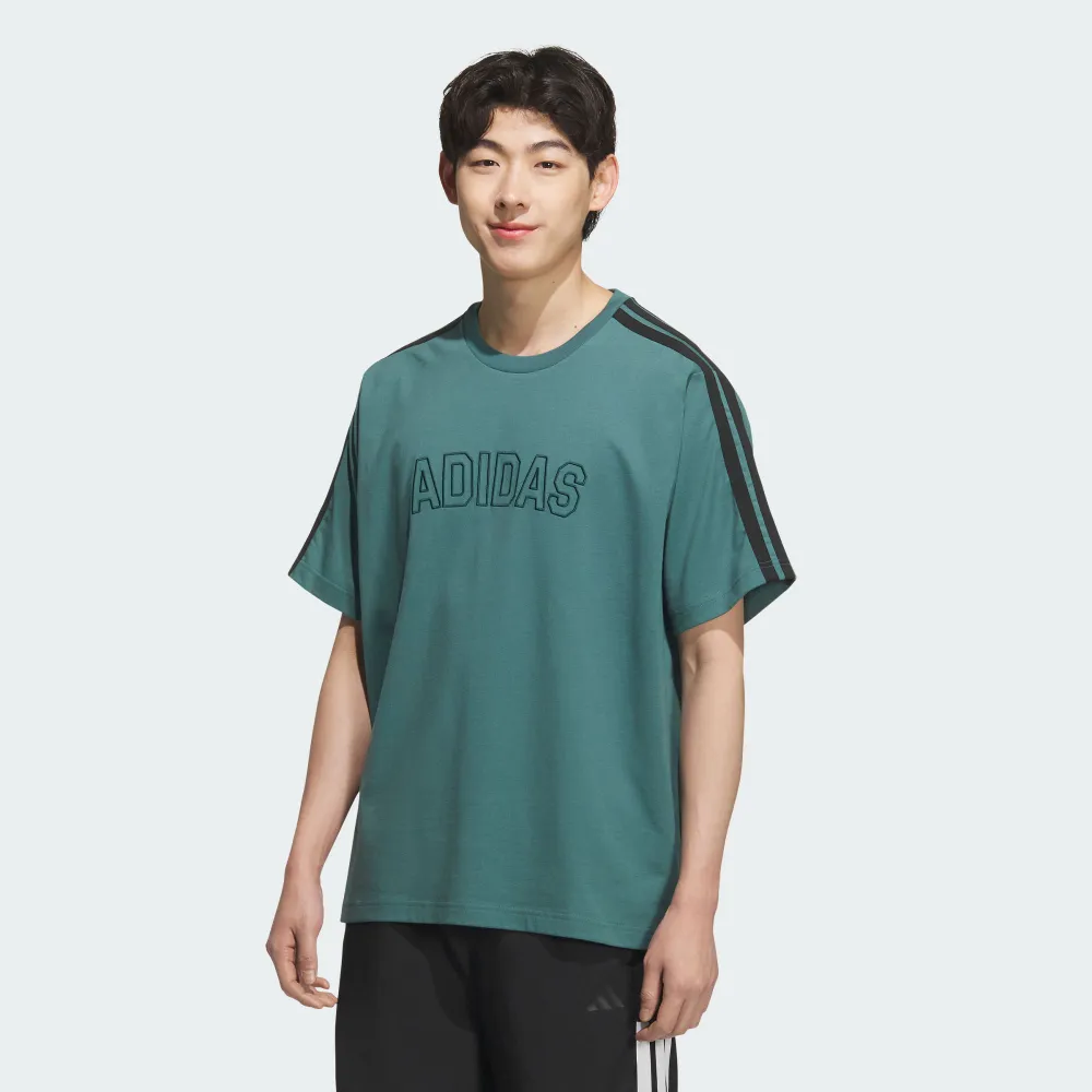 【adidas 愛迪達】短袖上衣 T恤 男 KC2838