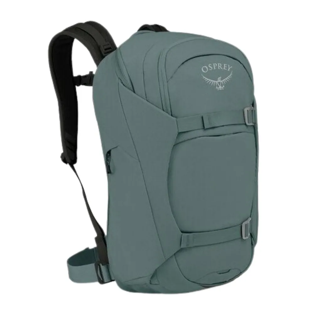【Osprey】雙11 Metron 26 通勤筆電背包 綠色 (自行車通勤專用背包 電腦背包 筆電背包 日常背包)