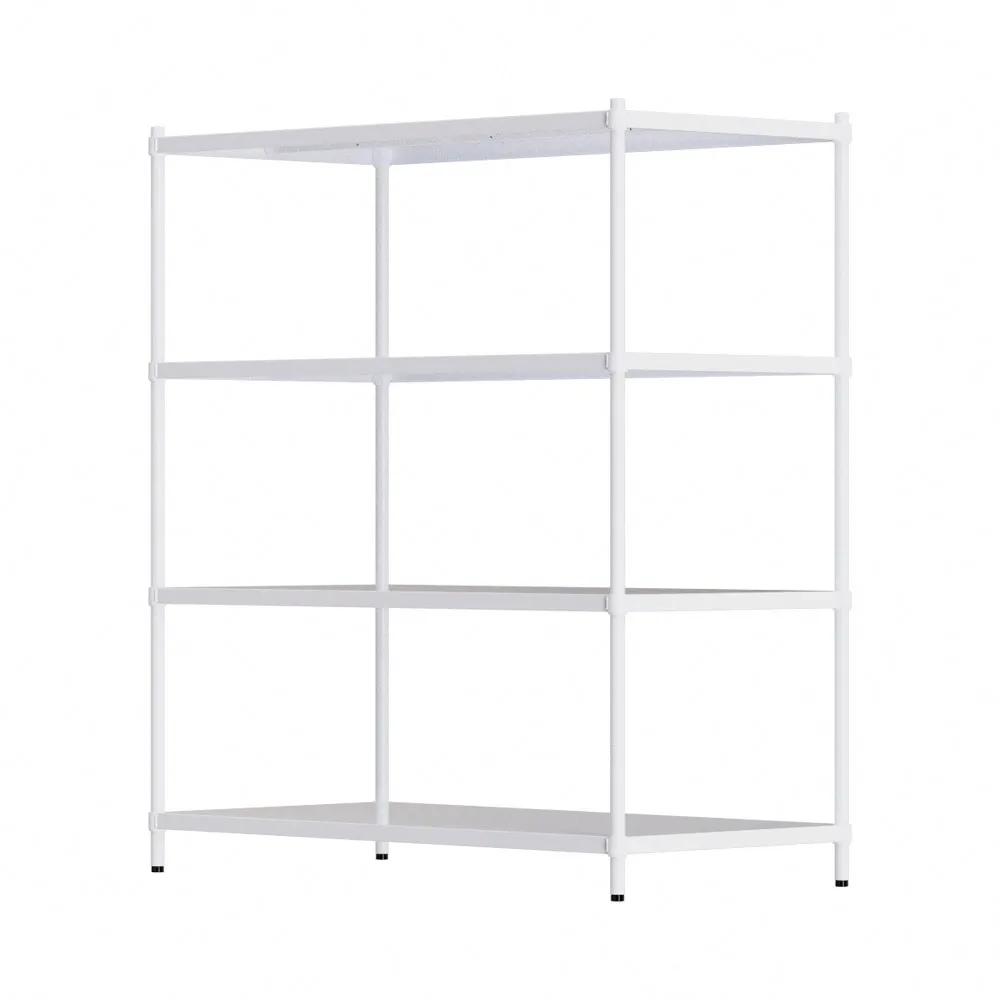 【dayneeds 日需百備】極致工藝 120x60x120cm 烤漆四層架 兩色可選(展示架/儲藏架/收納層架/層架/鐵架)