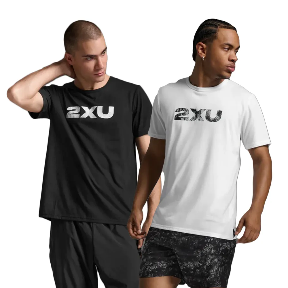 【2XU】M Contender Tee 男士 挑戰者速乾機能短袖運動T恤 健身 跑步上衣 踢拳上衣(兩色任選)